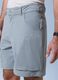 ALTAVIA SAILING grey cargo shorts in stretch fabric_0
