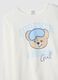 Multicolour pure cotton regular fit pyjamas for girls with print_3