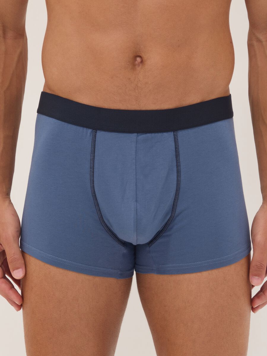 Five-pack of multicolour stretch organic cotton boxers_1