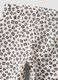 Multicolour organic cotton-blend animal print leggings for baby girl_2