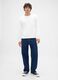 White Cotton Long Sleeve Top_2
