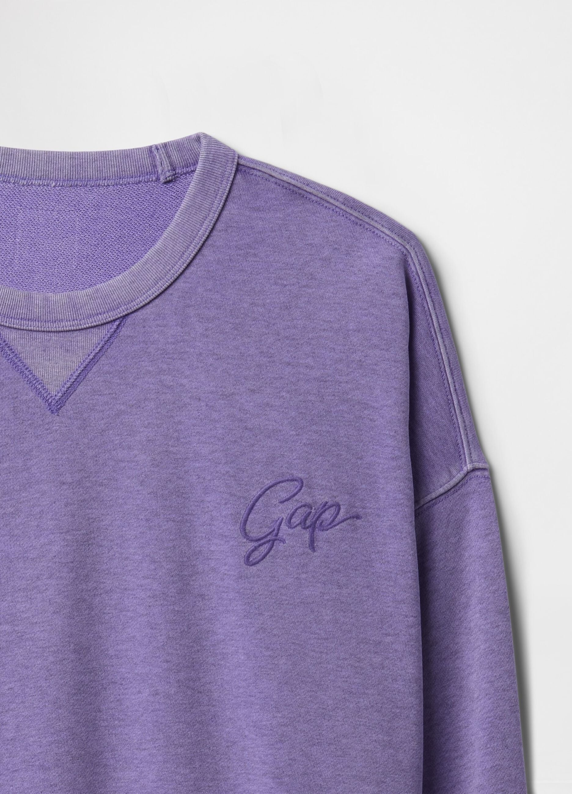 Gap Purple Crew Neck Sweatshirt