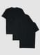 3-pack of blue organic cotton V-neck T-shirts_6