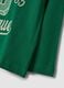 Green crew-neck T-shirt in pure organic cotton_2