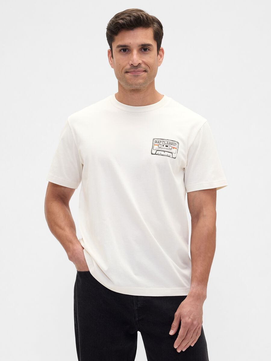 Pure Cotton Printed T-shirt_0