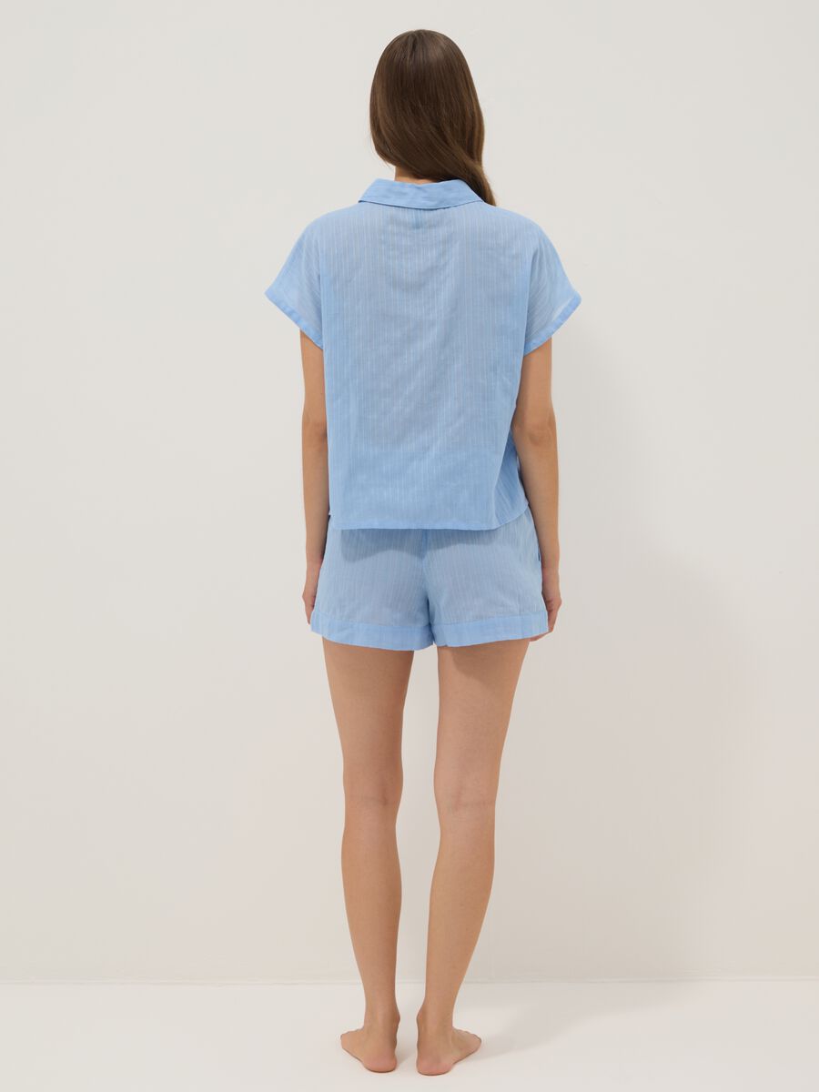 Light blue organic cotton pyjamas_3