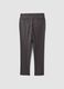 Grey stretch viscose suit with classic lapel_8