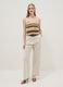 Multicolour pure cotton regular-fit knitted-texture top_2