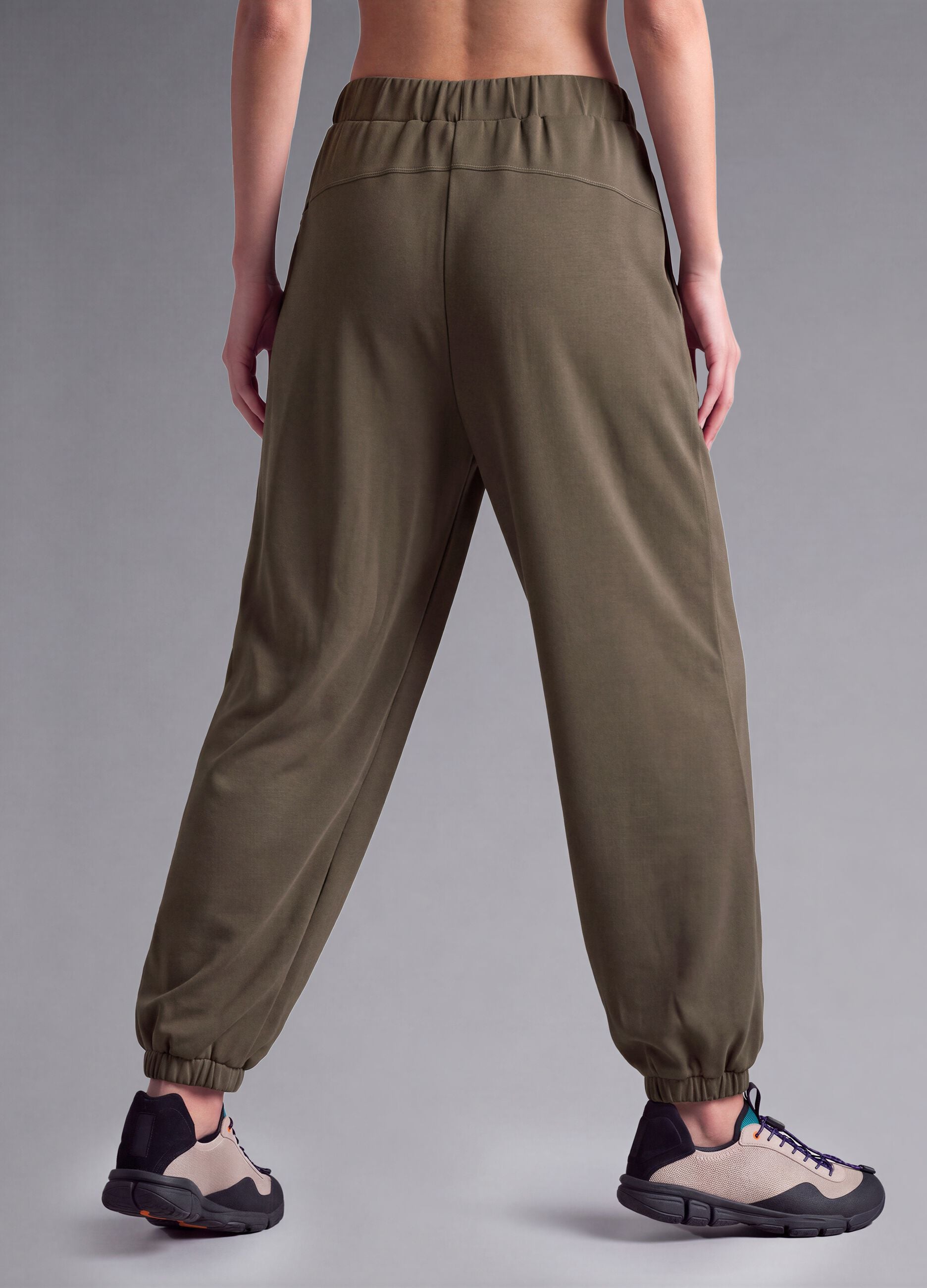 Green soft-touch joggers ALTAVIA STUDIO