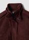 Brown stretch-fabric high-neck jacket, regular fit_2
