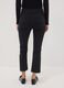 Black stretch-cotton denim flare-fit jeans_3