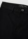 Black Cotton Blend Flare Fit Jeans_5