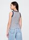 Striped Sleeveless Top_1