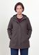 Purple rain jacket with hood, zip and popper fastening, regular fit_2