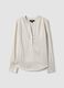 White striped stretch-fabric shirt_4