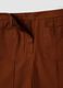 Brown pure cotton trousers_5