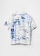 White Summer Shirt with Map Print_2