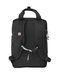 Black backpack with front pockets_1