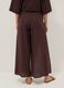 Brown pure cotton beach trousers_2
