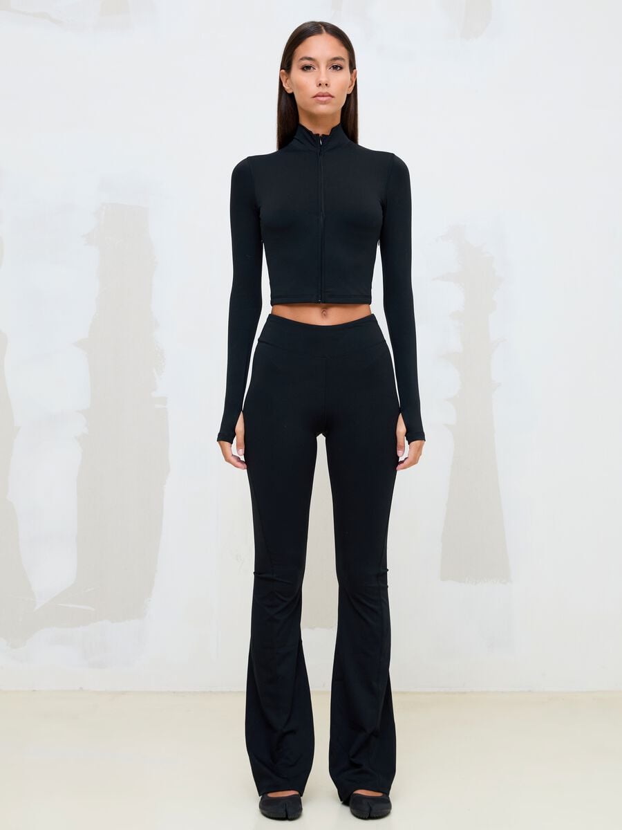 Black Fitted Full-Zip_4