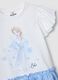 Girls&rsquo; multicolour stretch cotton dress with Frozen print_2