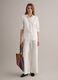 Multicoloured striped beach bag in pure paper fabric_3