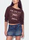 Brown cotton-blend sweatshirt with wide neckline, regular fit_3
