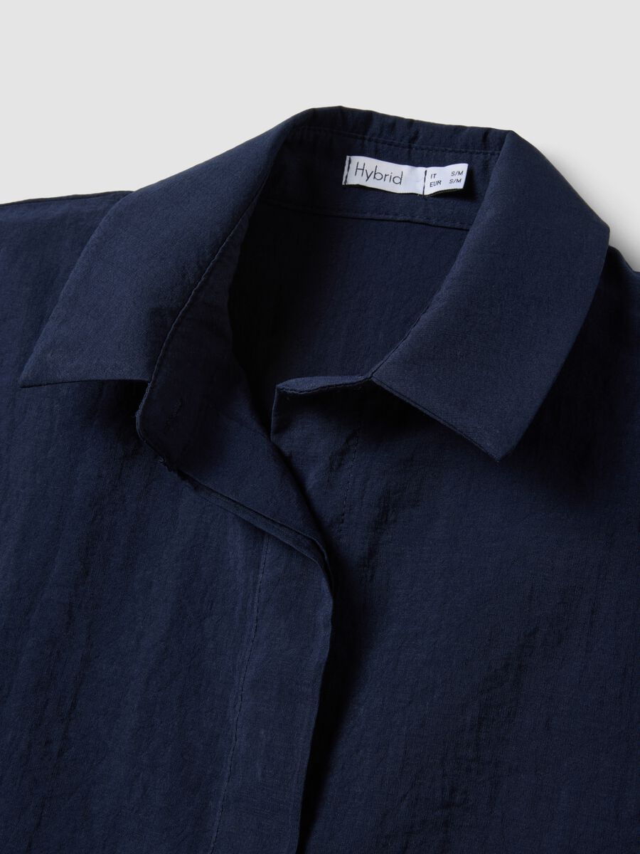 Shacket blu in misto viscosa_5