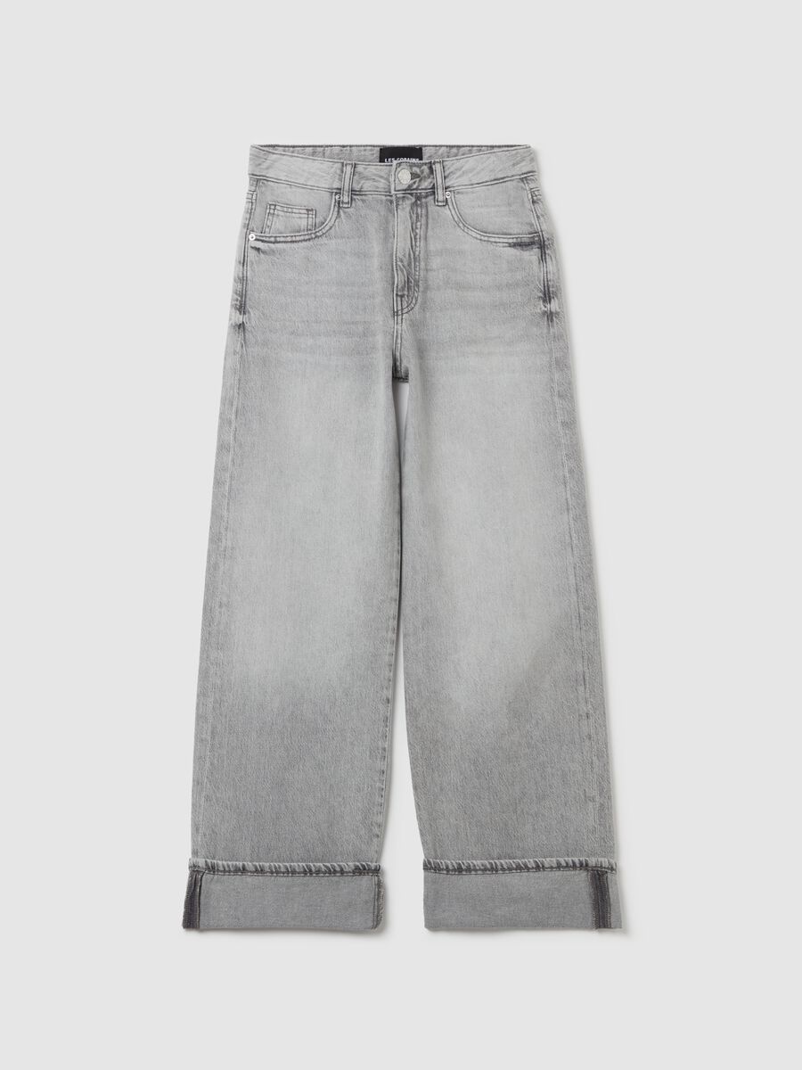 Jeans culotte a gamba larga_4