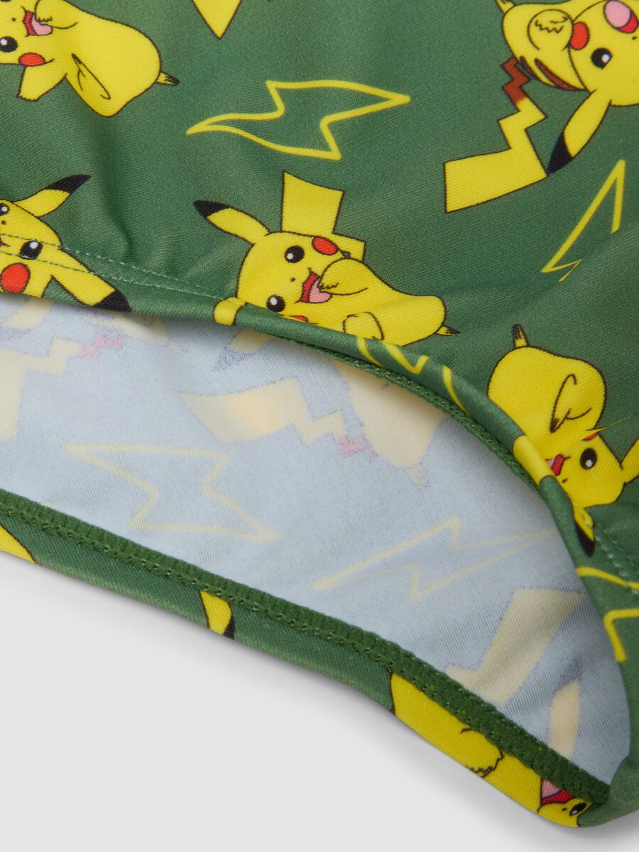 Green boys&rsquo; stretch swim briefs_3