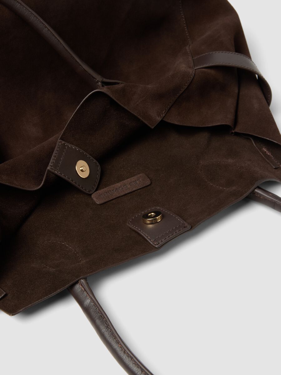 Borsa marrone in vera pelle_2