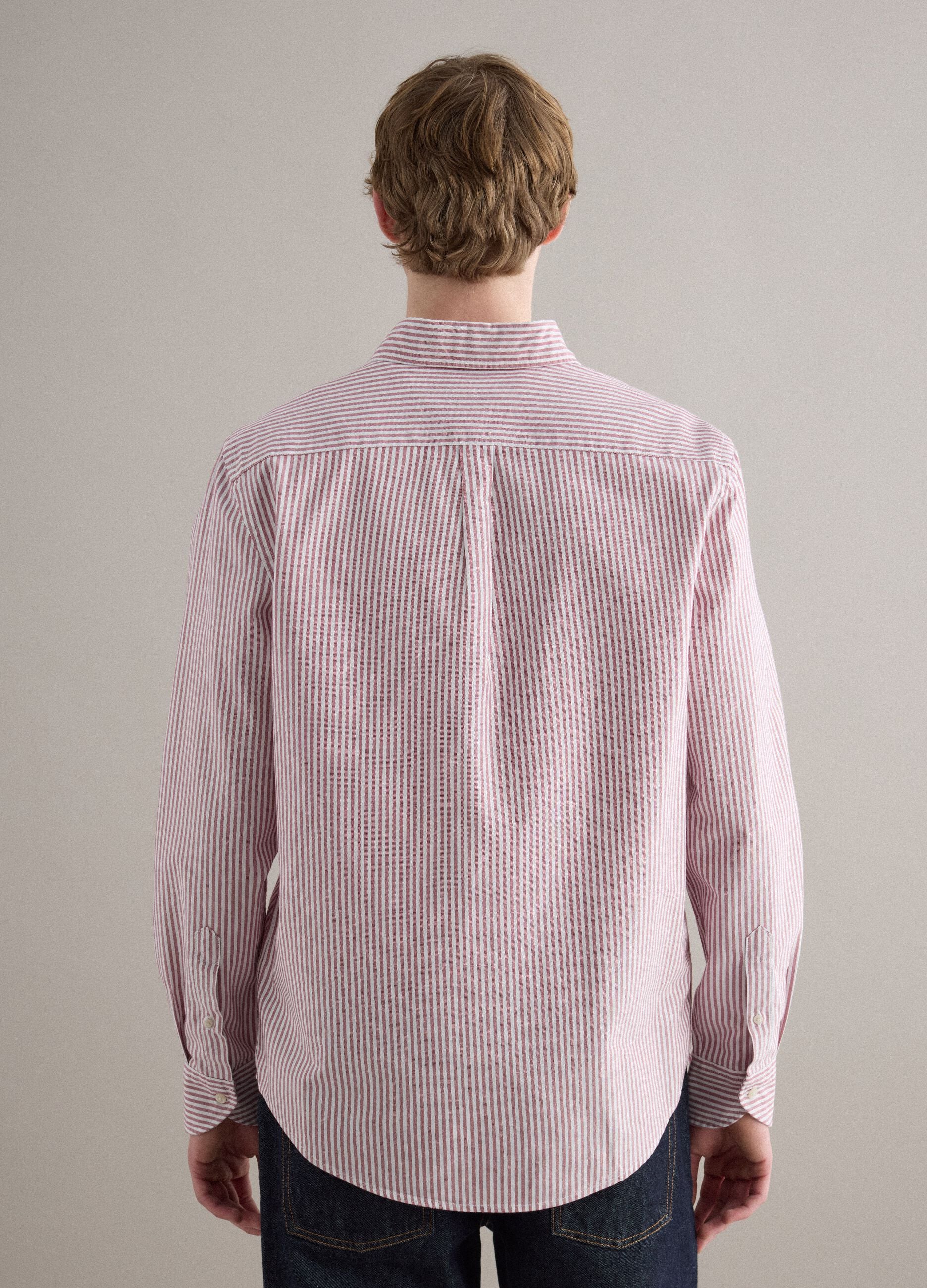 Multicolour pure cotton shirt regular fit