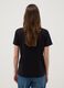 Black pure cotton regular fit t-shirt with print_3
