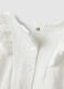 White baby body with ruffles in organic cotton blend_3