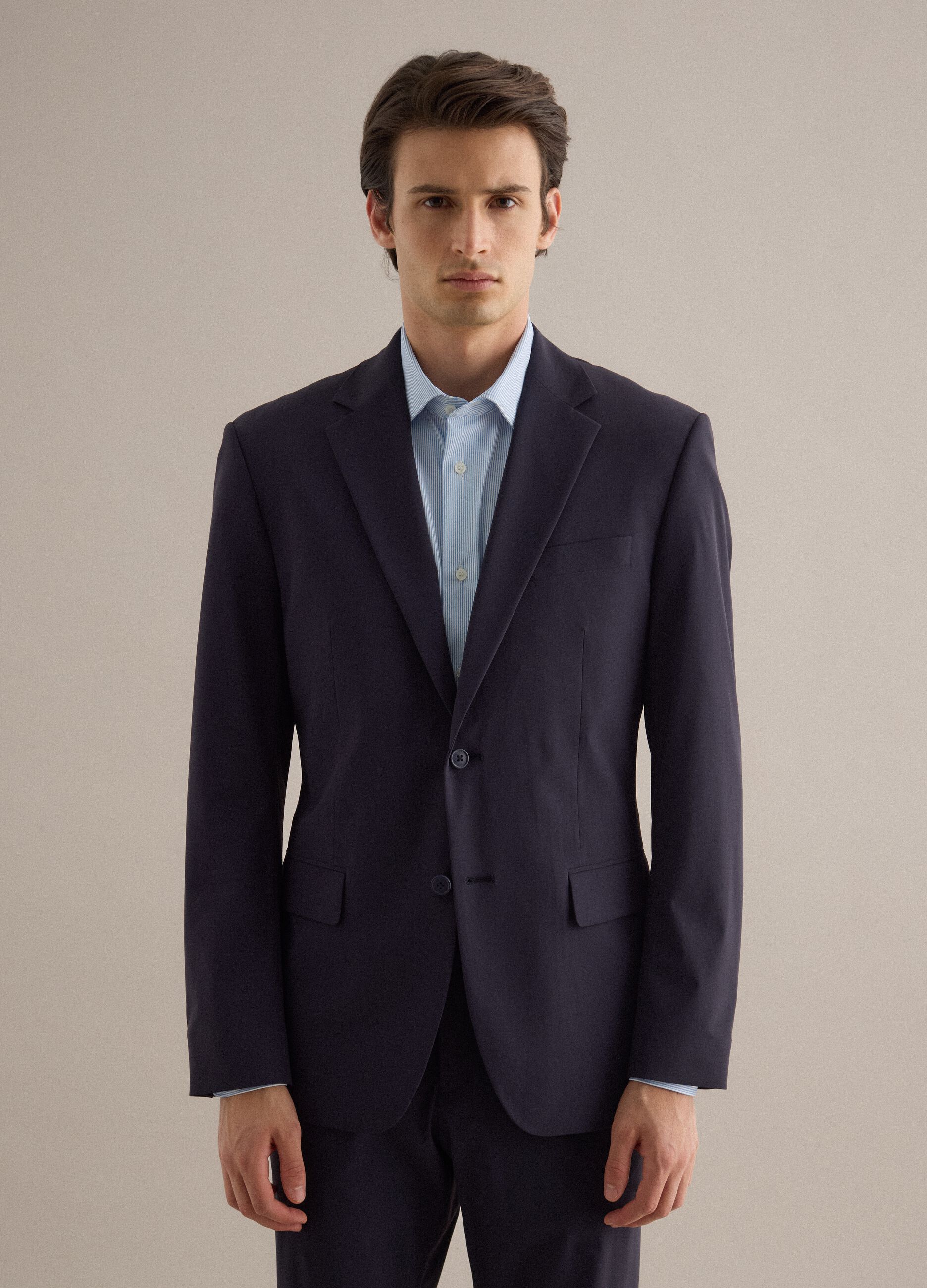 Blazer blu slim fit