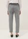 Grey checked regular-fit stretch cotton-blend trousers_2