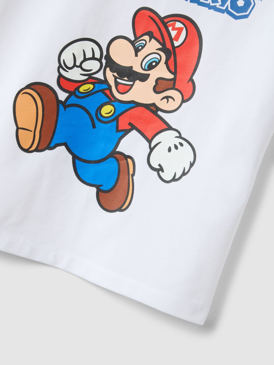 T-shirt in cotone elasticizzato multicolor da bambino regular fit_2