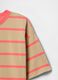 Beige and pink striped t-shirt_1
