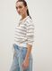Multicolour striped pure cotton jumper regular fit_0
