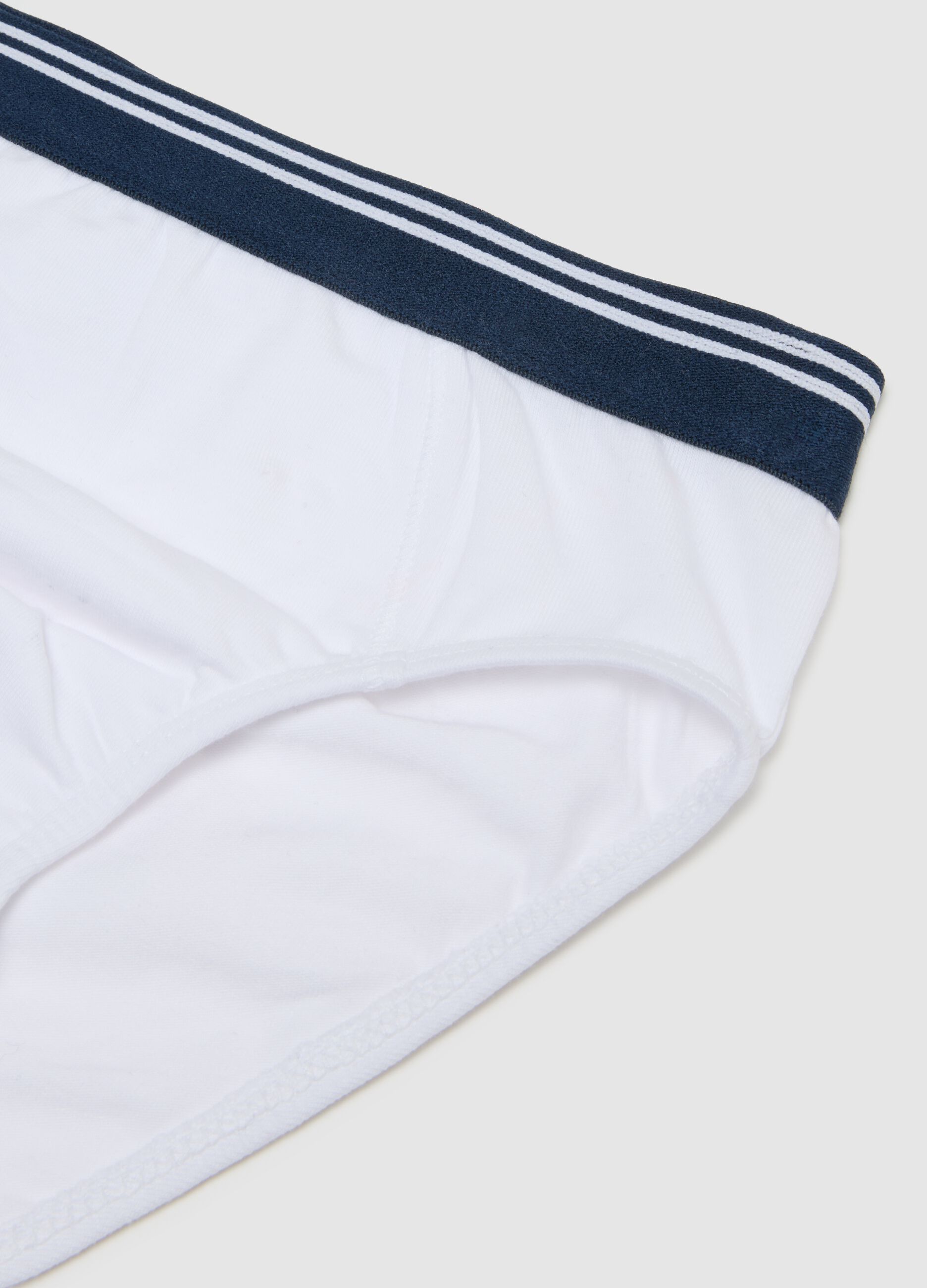 Children's multicolour stretch cotton briefs regular fit