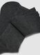 2-pack of black and grey long socks in stretch cotton_2