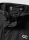 Black regular-fit raincoat with zip_1
