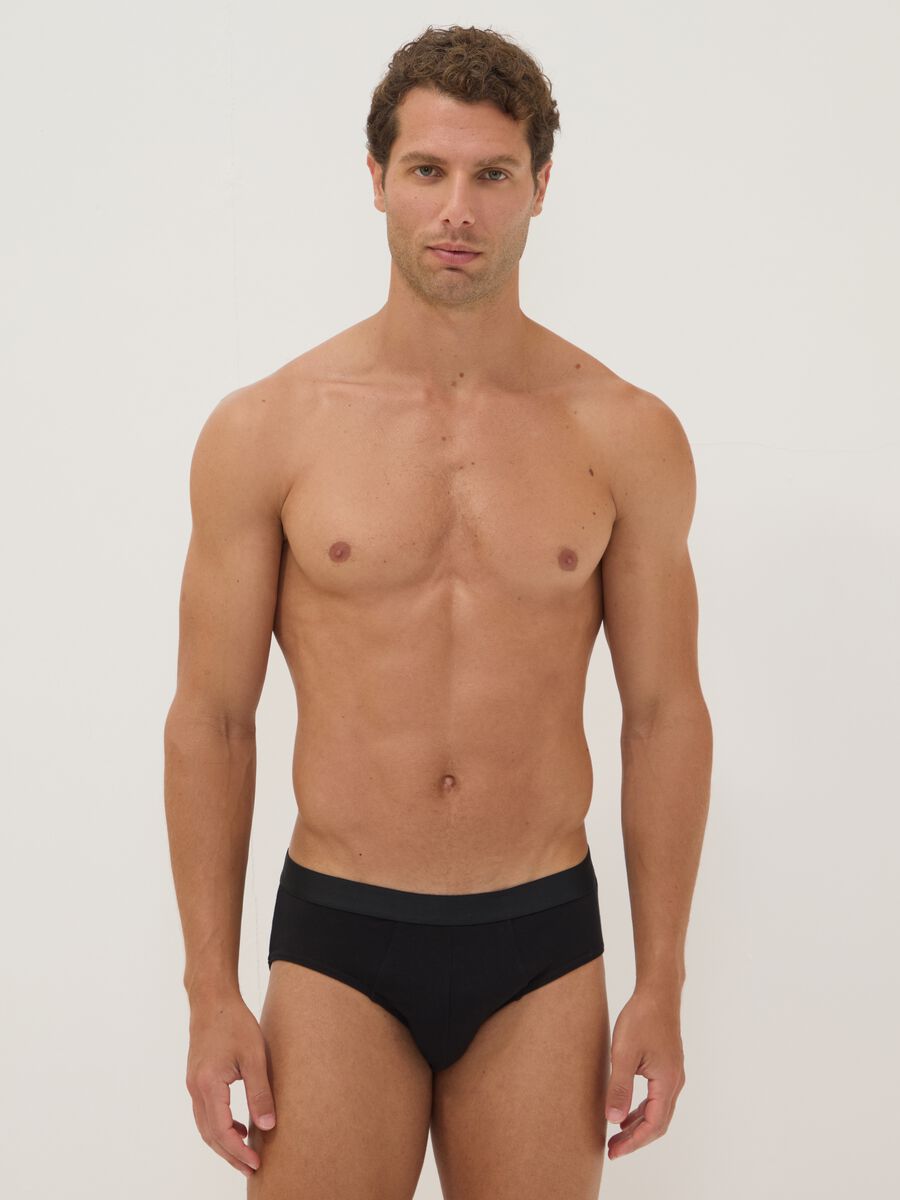 3-pack of black organic cotton briefs_0