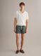 Green patterned swim shorts with elasticated waist_2