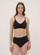 Black stretch-fabric bra with removable cups_1