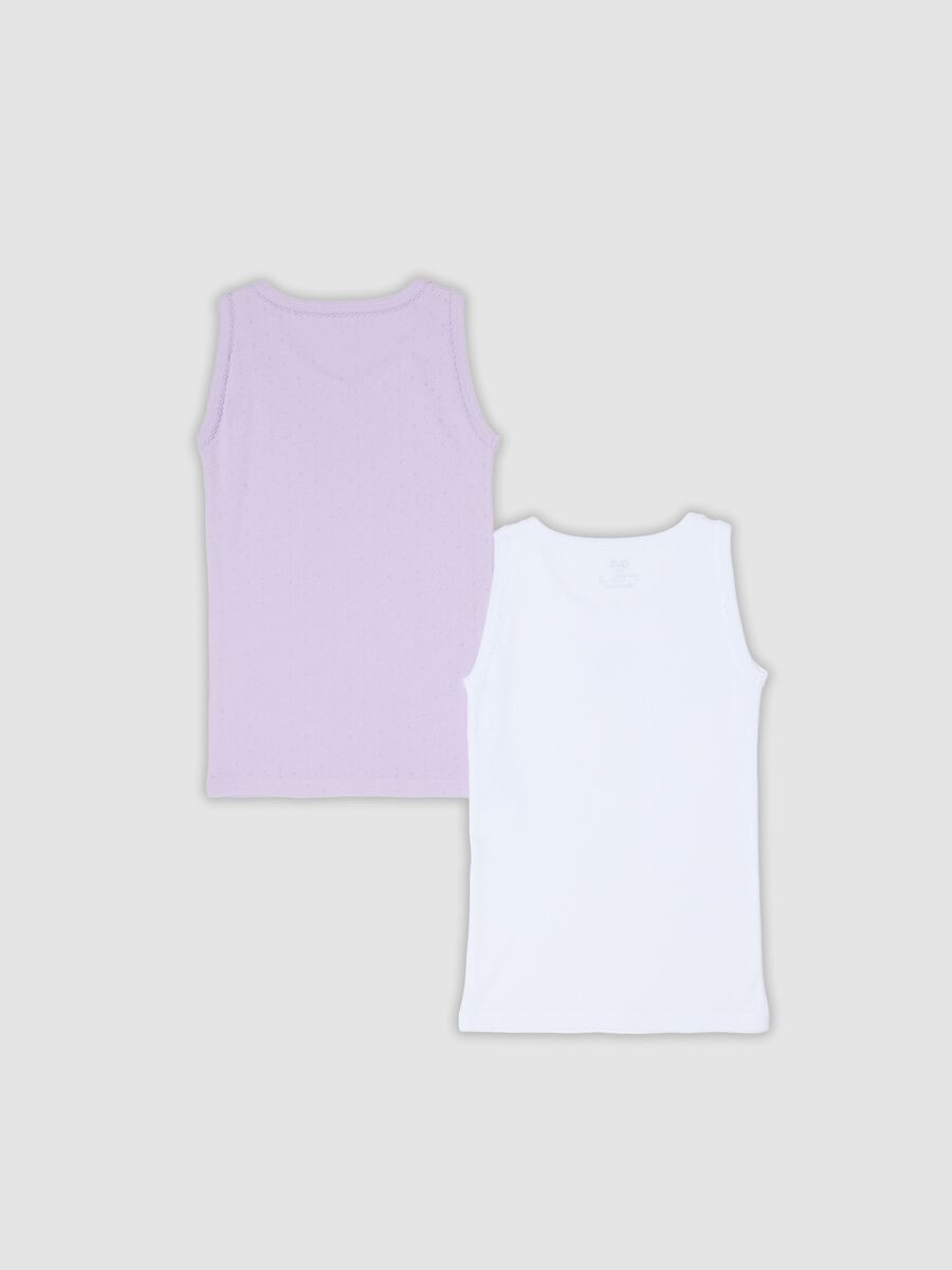 2-pack purple and white organic cotton vests, regular fit_1
