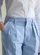 Cropped chino trousers with darts_2