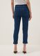 Blue skinny fit stretch denim blend jeans_2