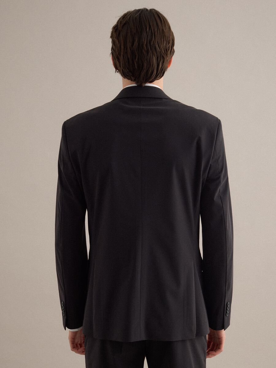 Blazer nero slim fit_2