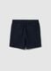 Stretch cotton Bermuda joggers_2
